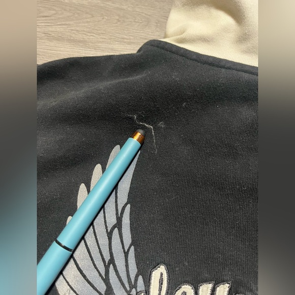 Womens Harley Davidson motorcycles zip up hoodie XL double sided - Picture 11 of 11